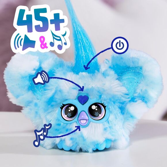 Furby Furblets SNO Way Holiday Edition Mini Plush Toy Sounds Interactive Pet - Picture 4 of 12